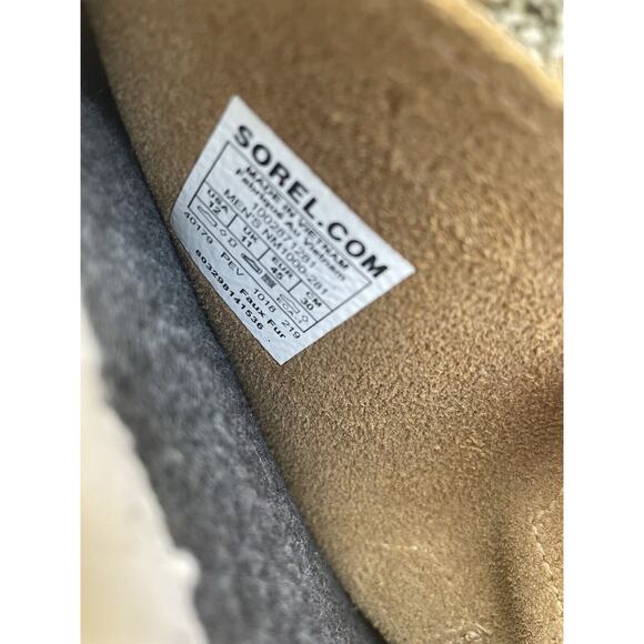 Sorel Mens Caribou Waterproof Buff Boot Leather 12 M Hunting Work Snow NWT - Picture 8 of 8